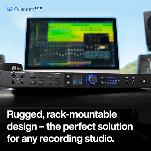 PreSonus Quantum HD 8 Rackmountable USB - C Audio Interface - 1U - electronicsexpo.com - Audio Interfaces