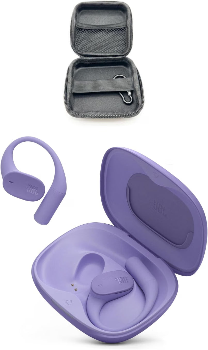 JBL Sense Lite Open-Ear True Wireless Headphones with Case (Bundle)