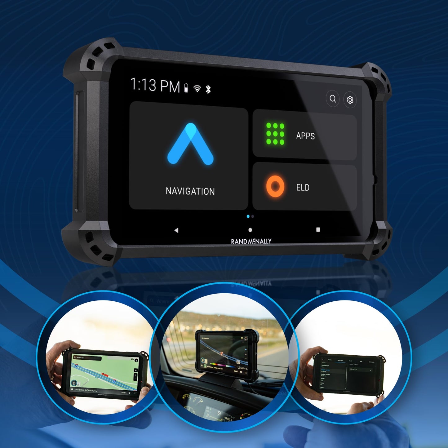 Rand McNally RANDTAB6 6" GPS Truck Navigator with Industry's Best Custom Trucking Routes, Rand Navigation 2.0 with 2025 Maps - electronicsexpo.com - Truck Navigation