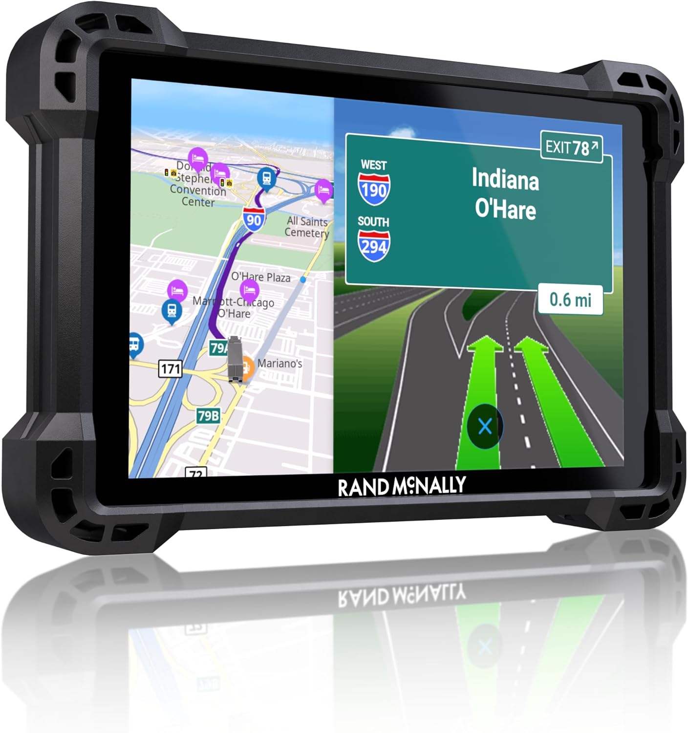 Rand McNally RANDTAB7 7" Rand Tablet Truck GPS with Rand Navigation - electronicsexpo.com - Truck Navigation