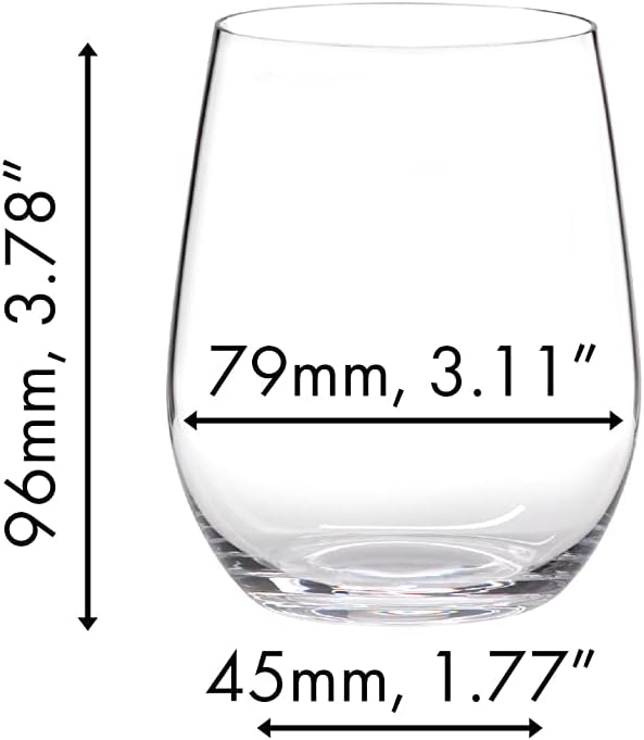 Riedel O Wine Tumbler Viognier/Chardonnay (Set of 2) - electronicsexpo.com - Glassware