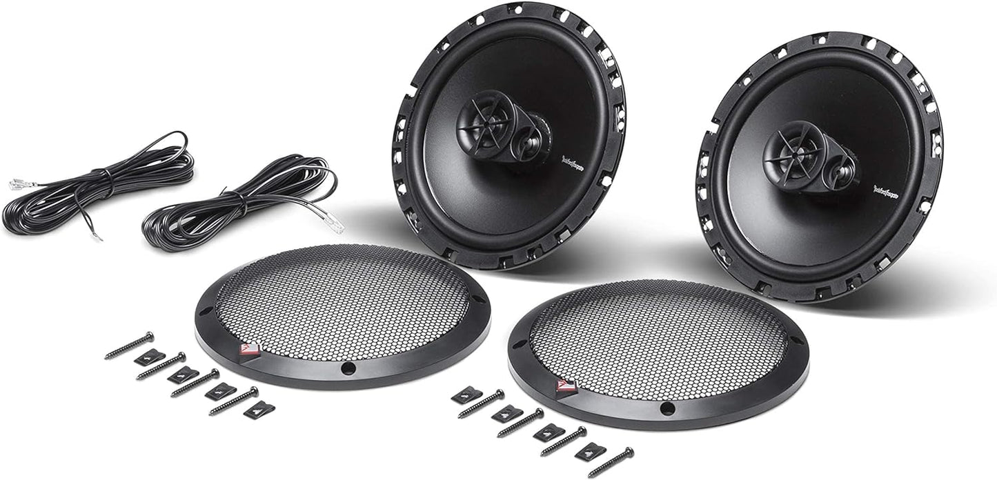 Rockford Fosgate R165X3 Prime 6.5" Full - Range 3 - Way Coaxial Speaker (Pair) - electronicsexpo.com - Car Speakers