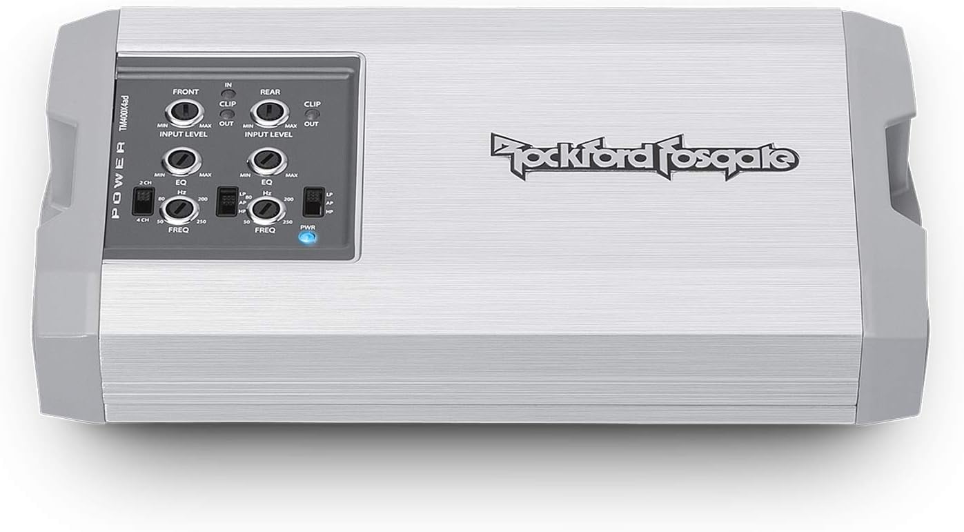 Rockford Fosgate TM400X4AD Power Series Marine/Powersports 4 - Channel Amplifier - electronicsexpo.com - Marine Amplifiers