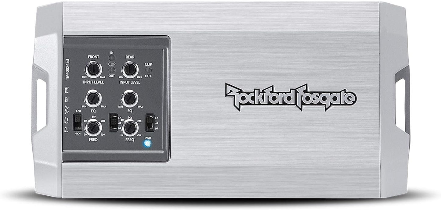 Rockford Fosgate TM400X4AD Power Series Marine/Powersports 4 - Channel Amplifier - electronicsexpo.com - Marine Amplifiers