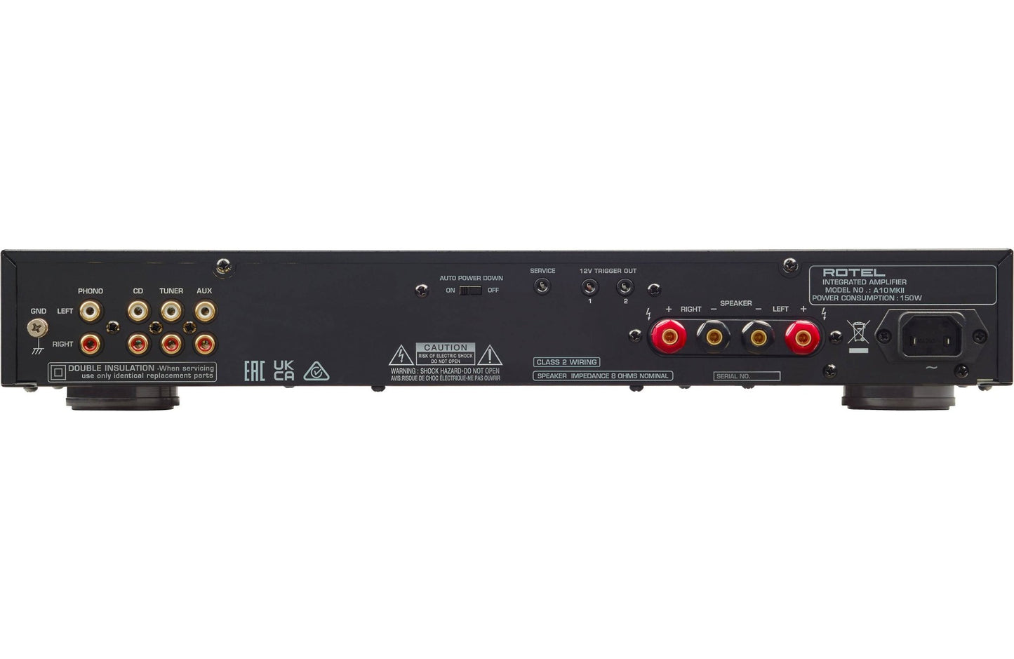 Rotel A10 MKII Stereo Integrated Amplifier - electronicsexpo.com - Integrated Amplifiers