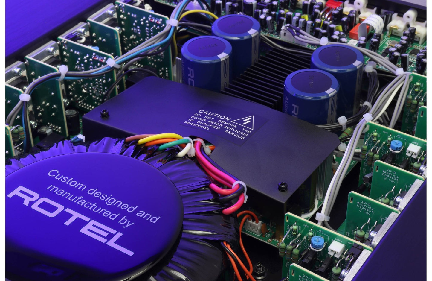 Rotel C8+ 8 - Channel Multi - Zone Amplifier - electronicsexpo.com - Amplifiers / Pre - Amps