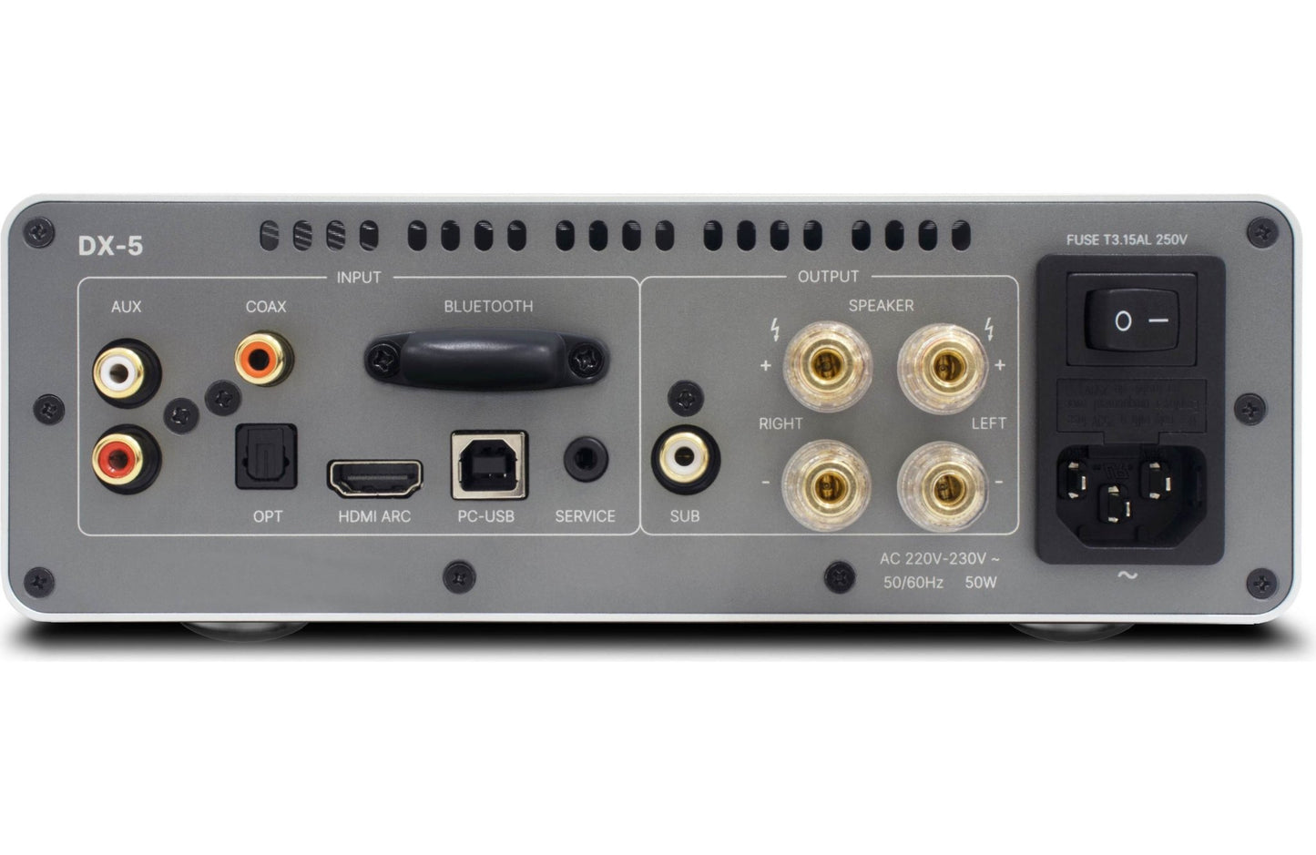 Rotel DX - 5 Desktop Integrated Amplifier with Built - in DAC and Bluetooth - electronicsexpo.com - Integrated Amplifiers