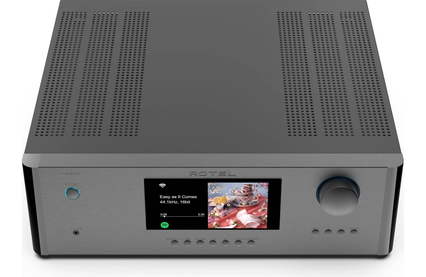 Rotel RAS - 5000 Stereo Integrated Amplifier with Apple AirPlay 2, Chromecast Built - in, and Bluetooth - electronicsexpo.com - Integrated Amplifiers