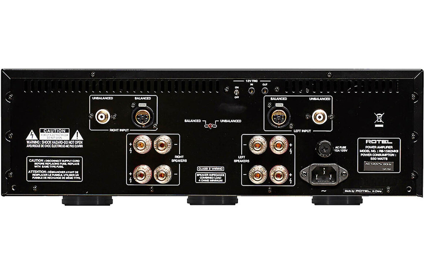 Rotel RB - 1582 MkII Stereo Power Amplifier - electronicsexpo.com - Amplifiers / Pre - Amps