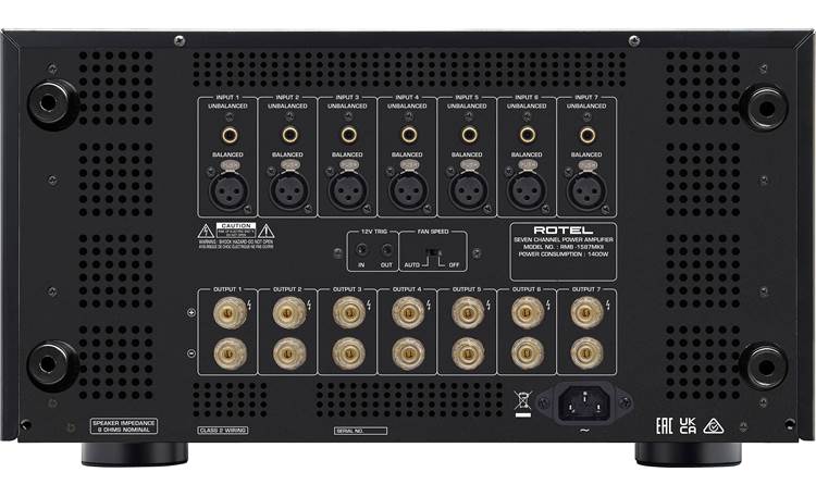 Rotel RMB - 1587 MKII 7 - Channel Power Amplifier - electronicsexpo.com - Amplifiers / Pre - Amps