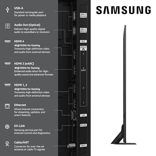 Samsung 50” Class QN90F Series Neo QLED Mini LED 4K UHD SamsungVision AI Smart Tizen TV (2025) - electronicsexpo.com - Televisions