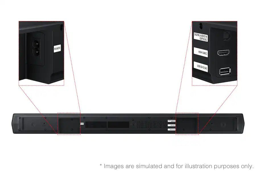 Samsung B - Series HW - B550F 2.1Ch DTS Virtual:X Soundbar with Subwoofer - electronicsexpo.com - Soundbars