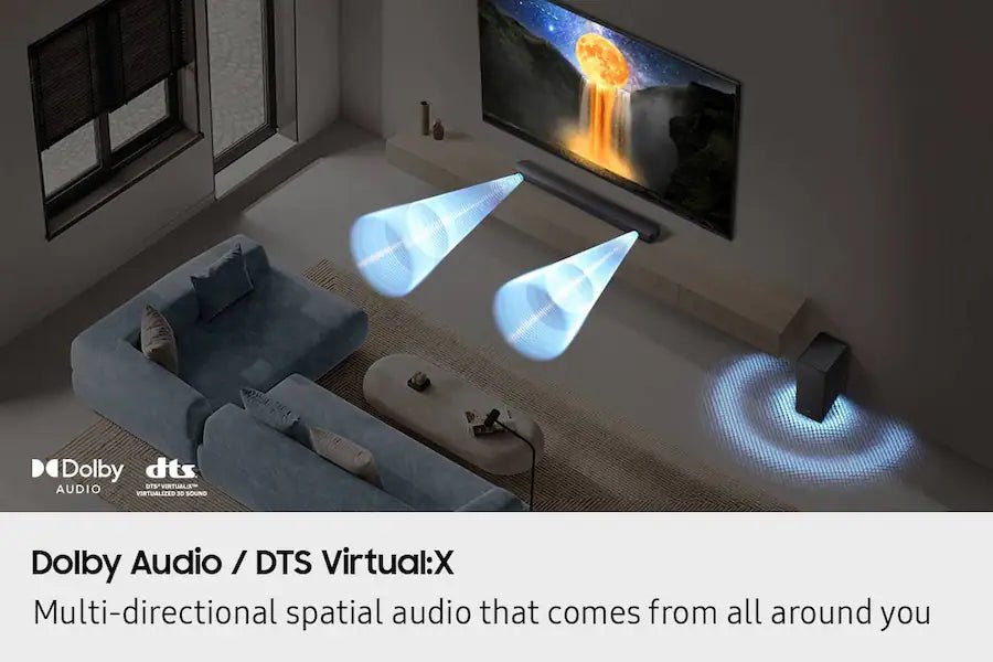 Samsung B - Series HW - B550F 2.1Ch DTS Virtual:X Soundbar with Subwoofer - electronicsexpo.com - Soundbars