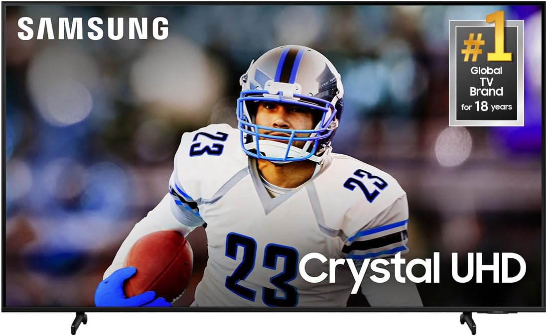 Samsung DU8000 65" Class 4K Crystal UHD Series HDR Smart TV (2024) - electronicsexpo.com - Televisions