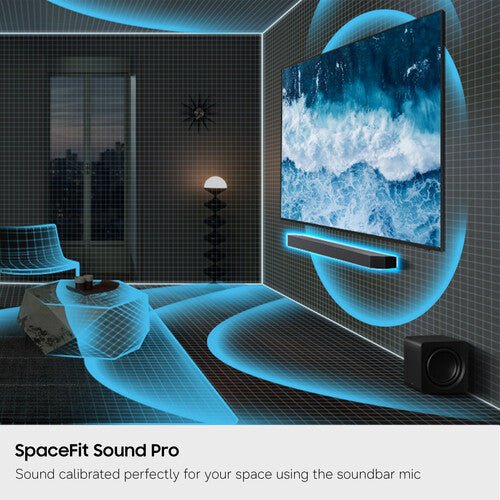 Samsung HW-Q900H Powered 7.1.2-Channel Dolby Atmos Sound Bar and Subwoofer System - electronicsexpo.com-Soundbars