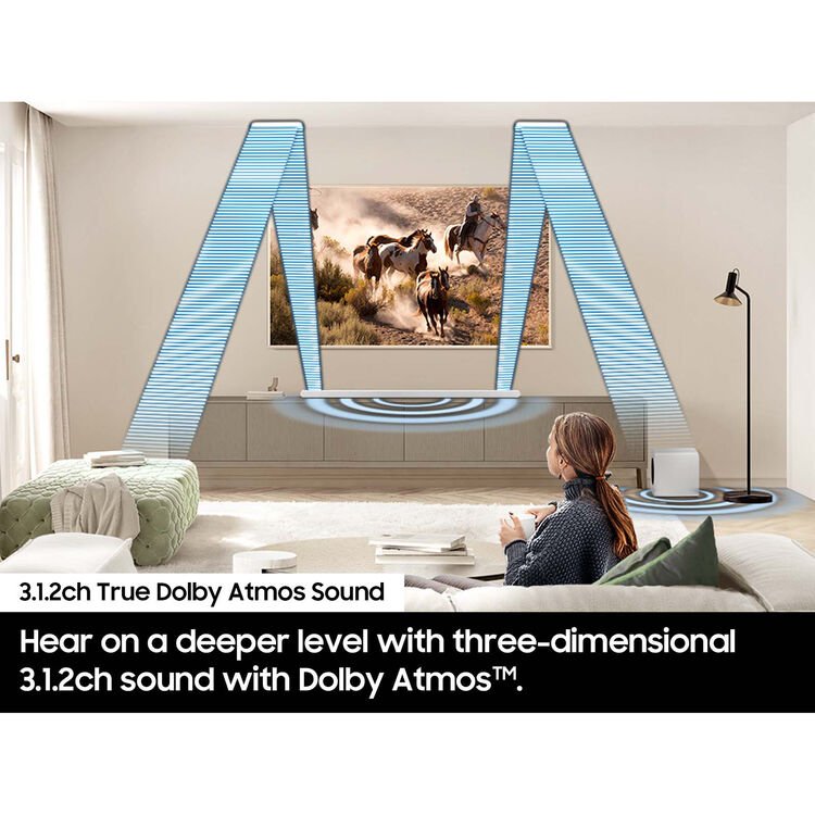 Samsung HW - S801D 3.1.2 - Channel Dolby Atmos Soundbar System (White) - electronicsexpo.com - Soundbars