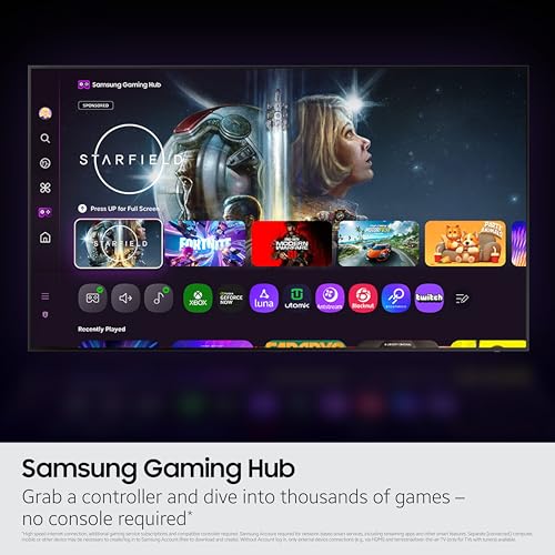 Samsung Q7F 50" 4K HDR Smart QLED TV (2025) - electronicsexpo.com - Televisions