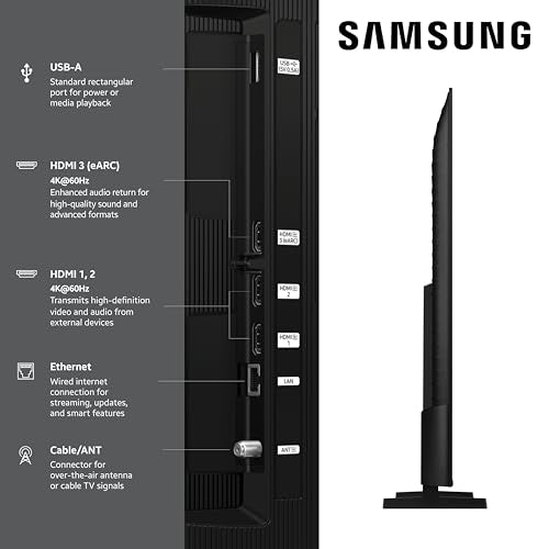 Samsung Q7F 50" 4K HDR Smart QLED TV (2025) - electronicsexpo.com - Televisions