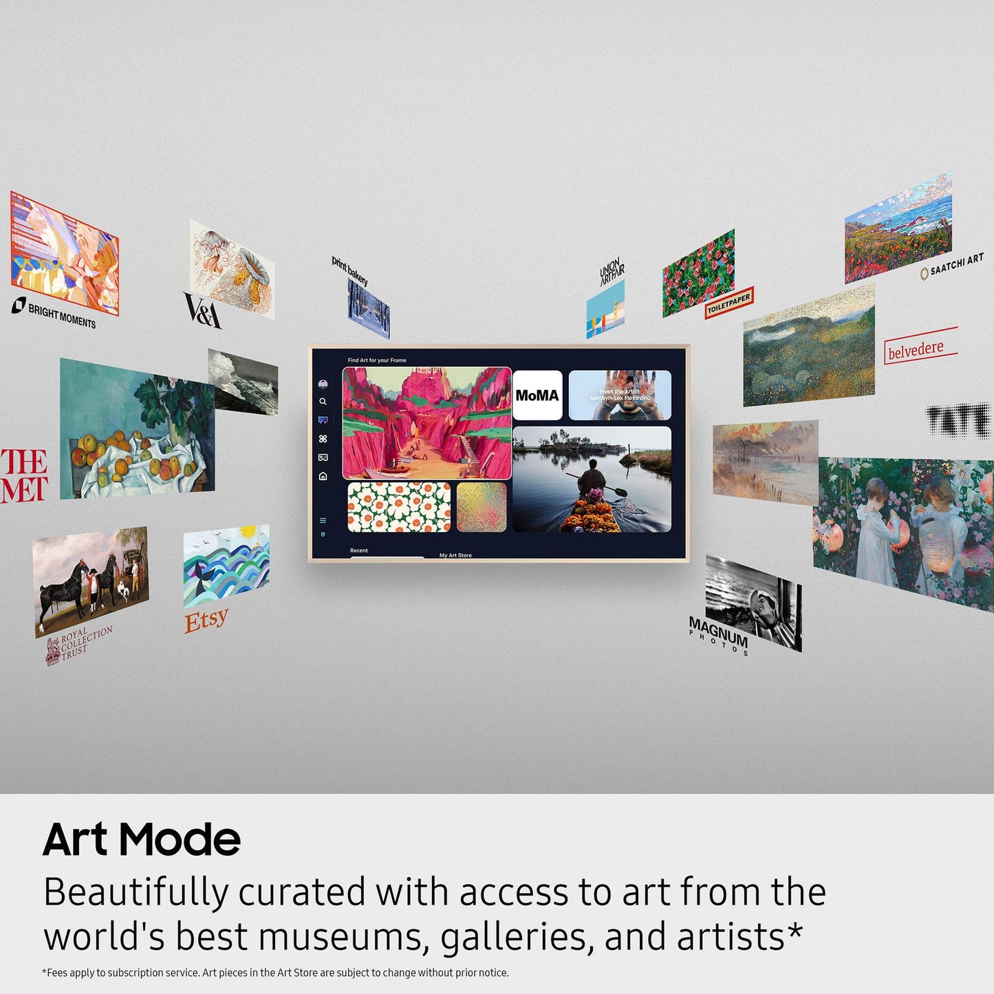 Samsung The Frame QN43LS03FA 43" 4K HDR Smart QLED TV (2025) - electronicsexpo.com - Televisions