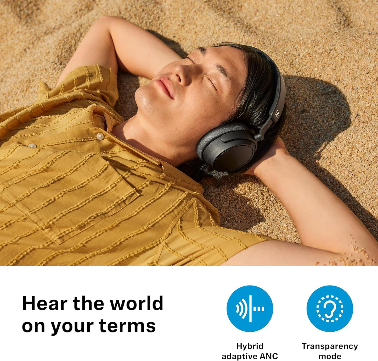 Sennheiser Accentum Plus Wireless Active Noise Cancelling Headphones - electronicsexpo.com - Headphones