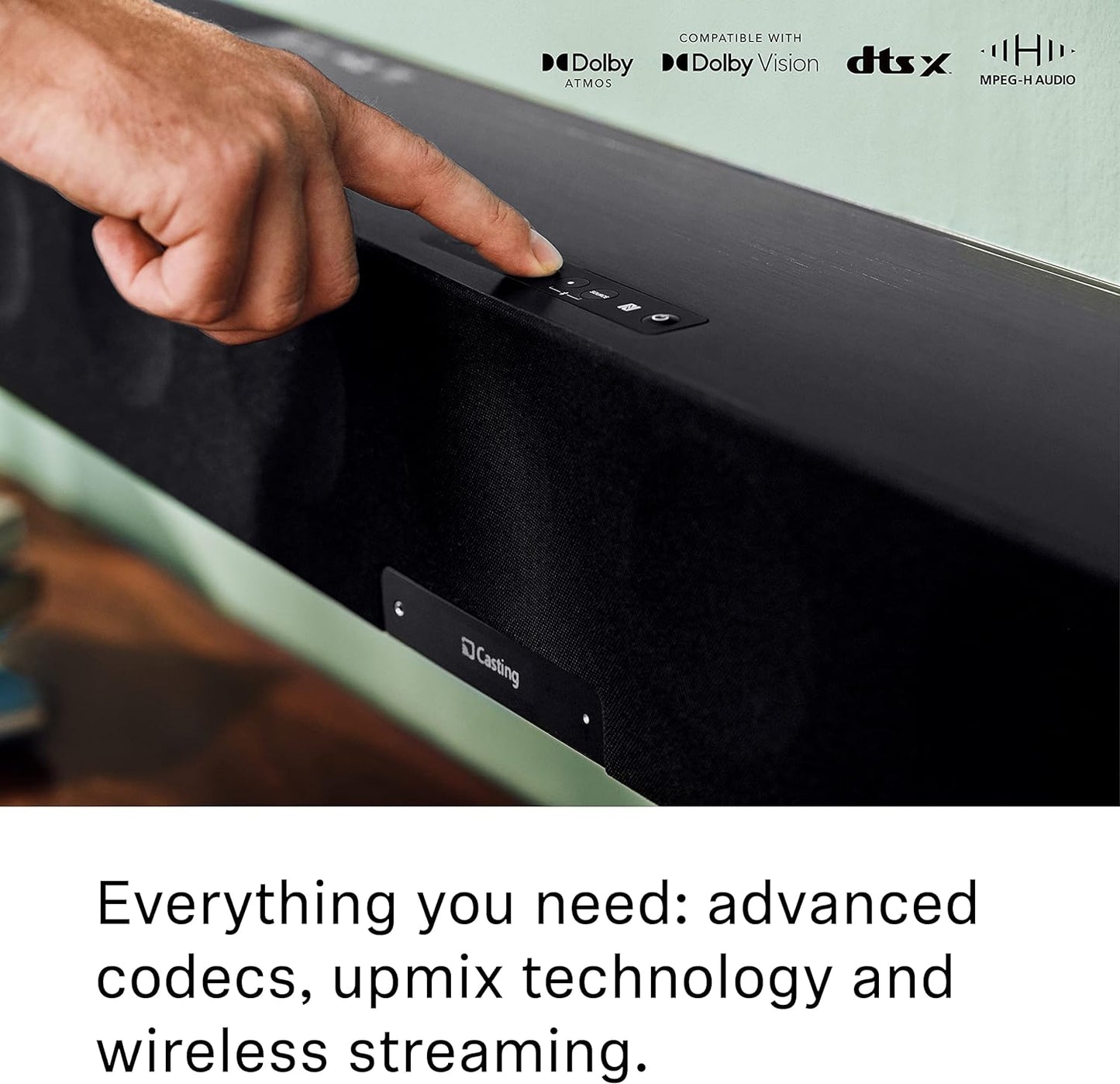 Sennheiser AMBEO Soundbar Max 5.1.4 - Channel Powered Sound Bar with Dolby Atmos and DTS:X - electronicsexpo.com - Soundbars