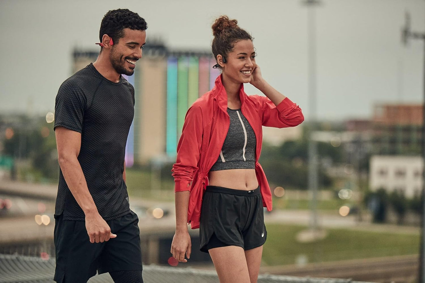 SHOKZ OpenRun Bone Conduction Open - Ear Endurance Headphones - electronicsexpo.com - Headphones