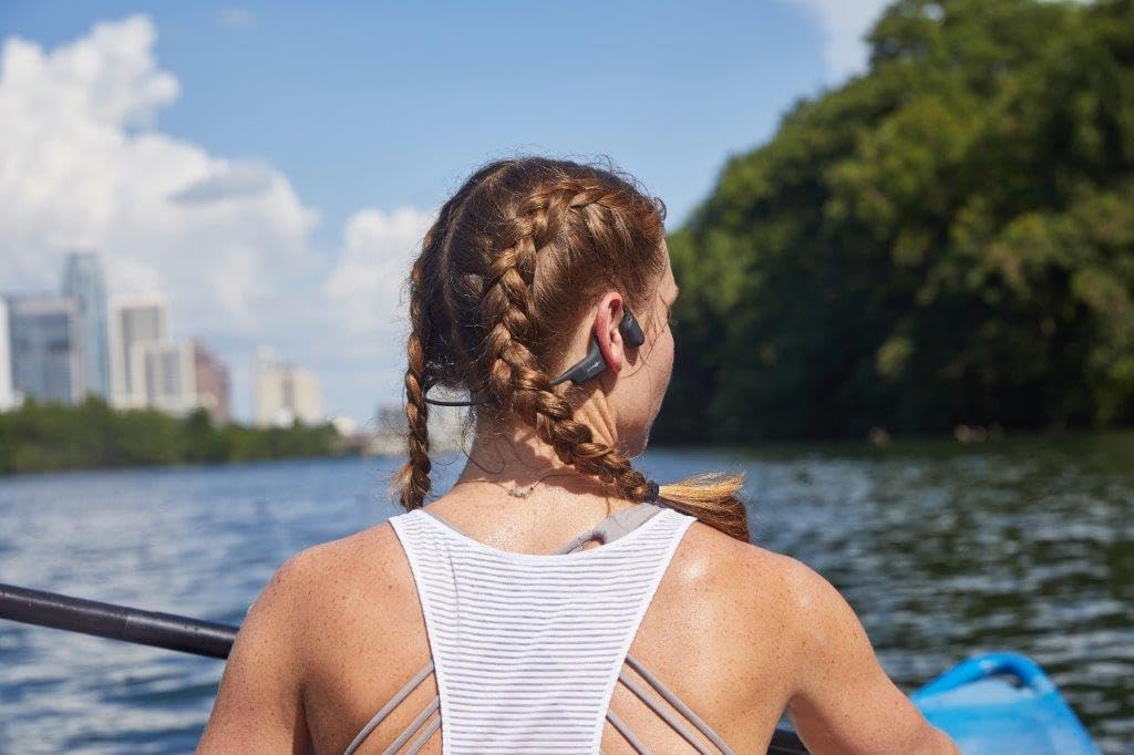 SHOKZ OpenRun Bone Conduction Open - Ear Endurance Headphones - electronicsexpo.com - Headphones