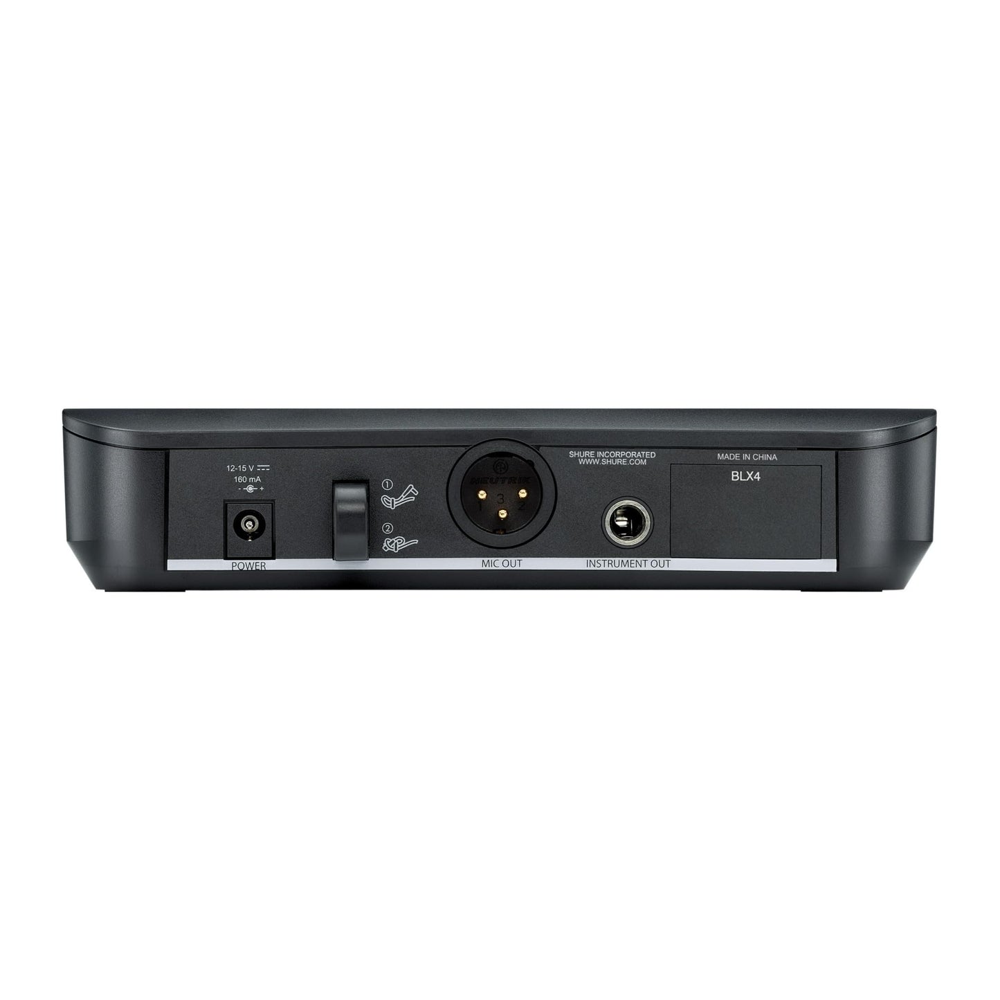 Shure BLX14 Wireless Guitar System - H9 Band - electronicsexpo.com - Microphones