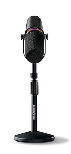 Shure MV7+ Podcast Dynamic Microphone with Stand - electronicsexpo.com - Microphones