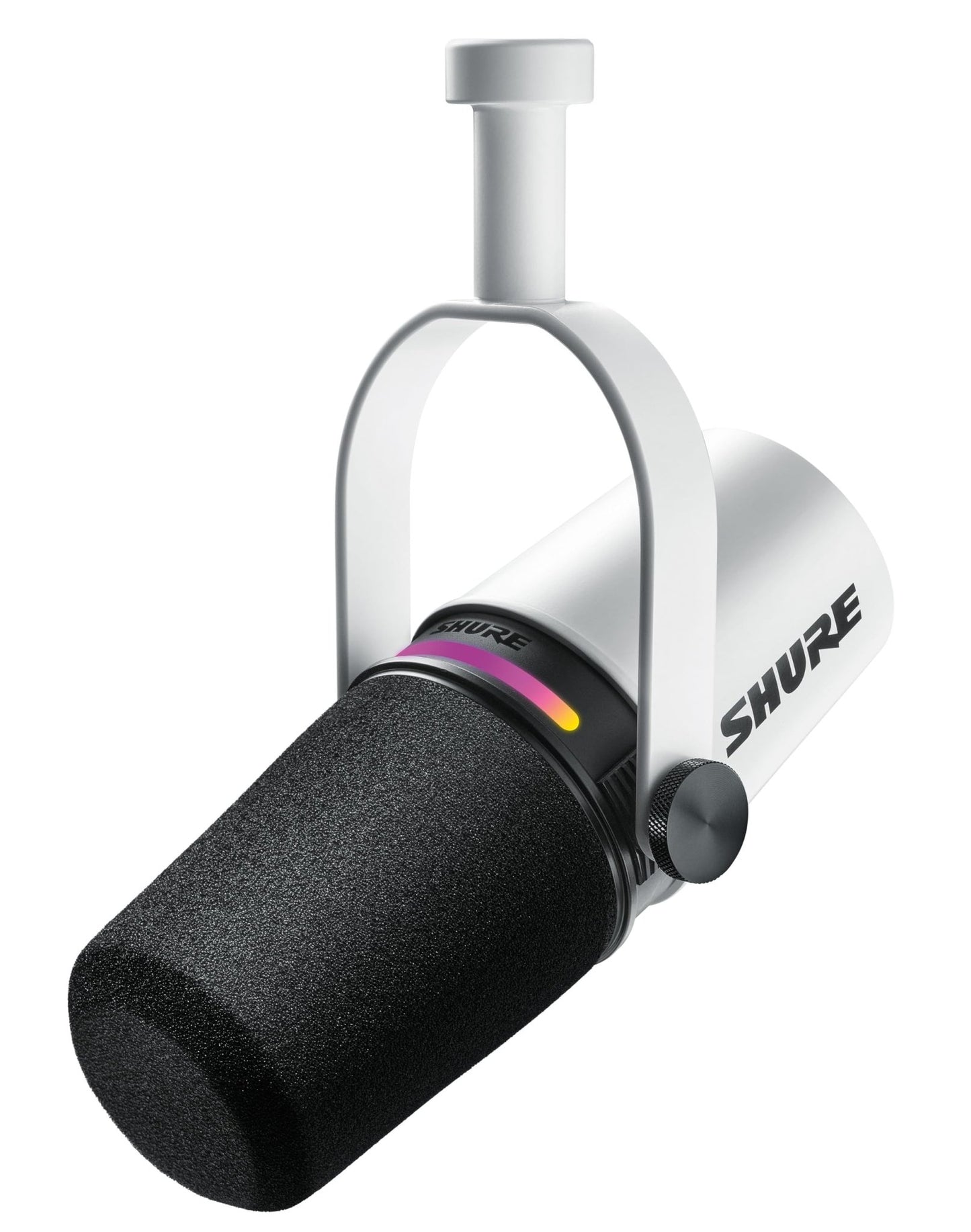 Shure MV7+ Podcast XLR/USB Microphone (White) - electronicsexpo.com - Microphones