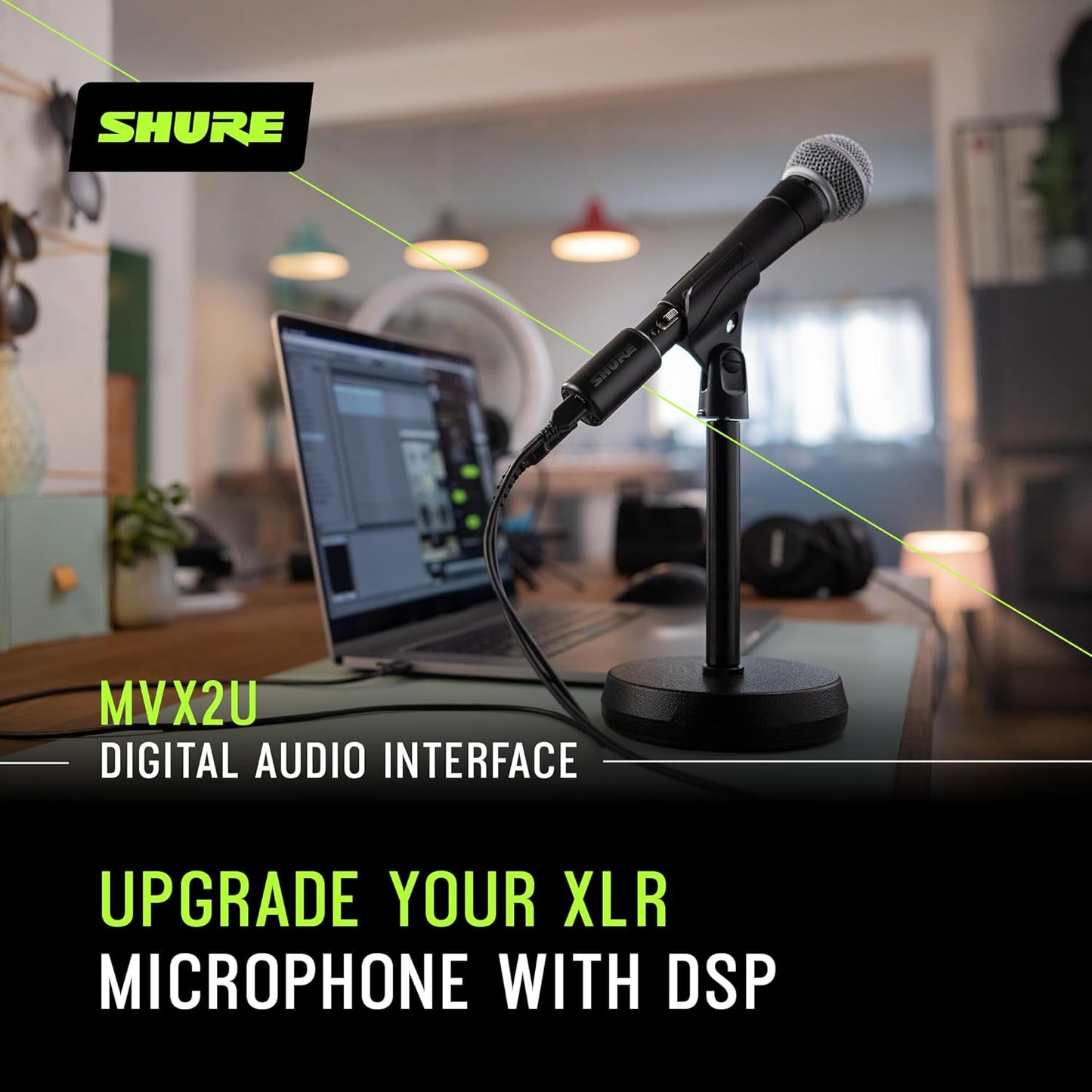 Shure MVX2U MOTIV XLR to USB - C Streaming Adapter - electronicsexpo.com - Pro Audio Accessories