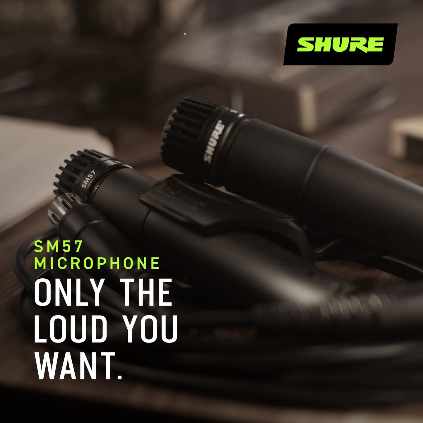 Shure SM57 Dynamic Instrument Microphone - electronicsexpo.com - Microphones
