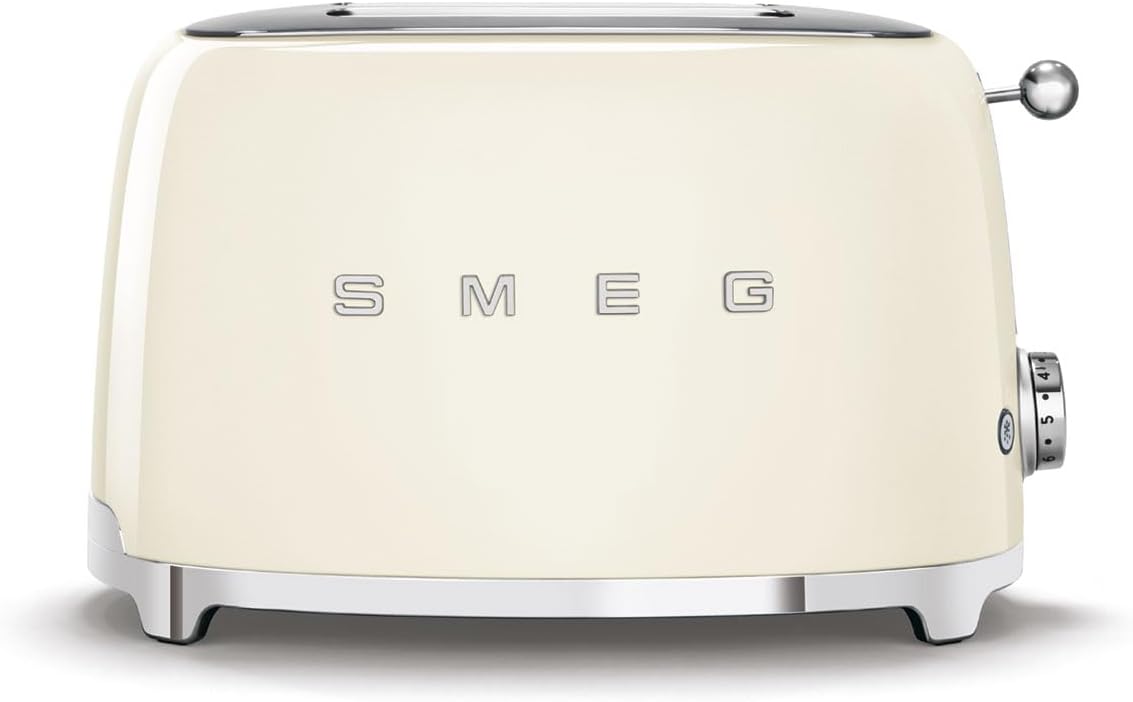 SMEG 2 Slice Toaster with 6 Presets and Defrost Function and Removable Crumb Tray - electronicsexpo.com - Toasters & Toaster Ovens