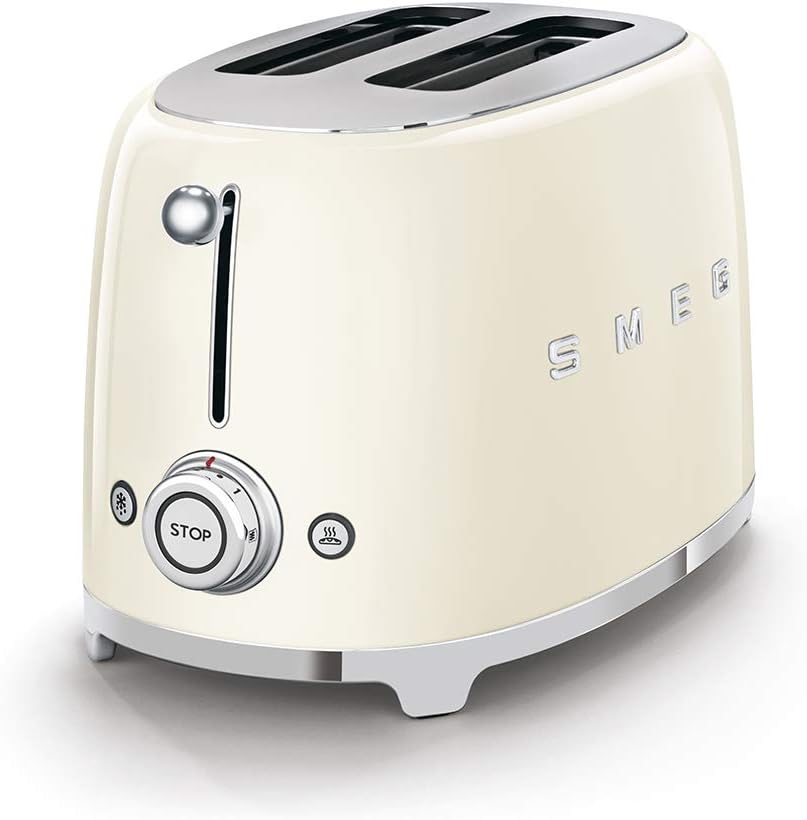 SMEG 2 Slice Toaster with 6 Presets and Defrost Function and Removable Crumb Tray - electronicsexpo.com - Toasters & Toaster Ovens
