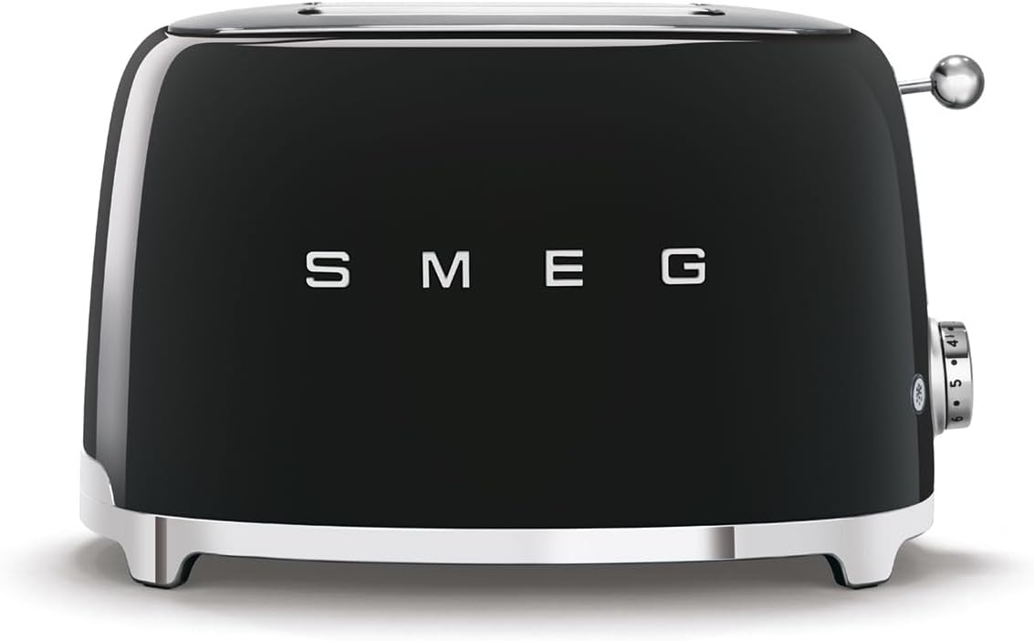 SMEG 4 Slice Toaster TSF02 Long Slot Toaster with Wide Slots - electronicsexpo.com - Toasters & Toaster Ovens