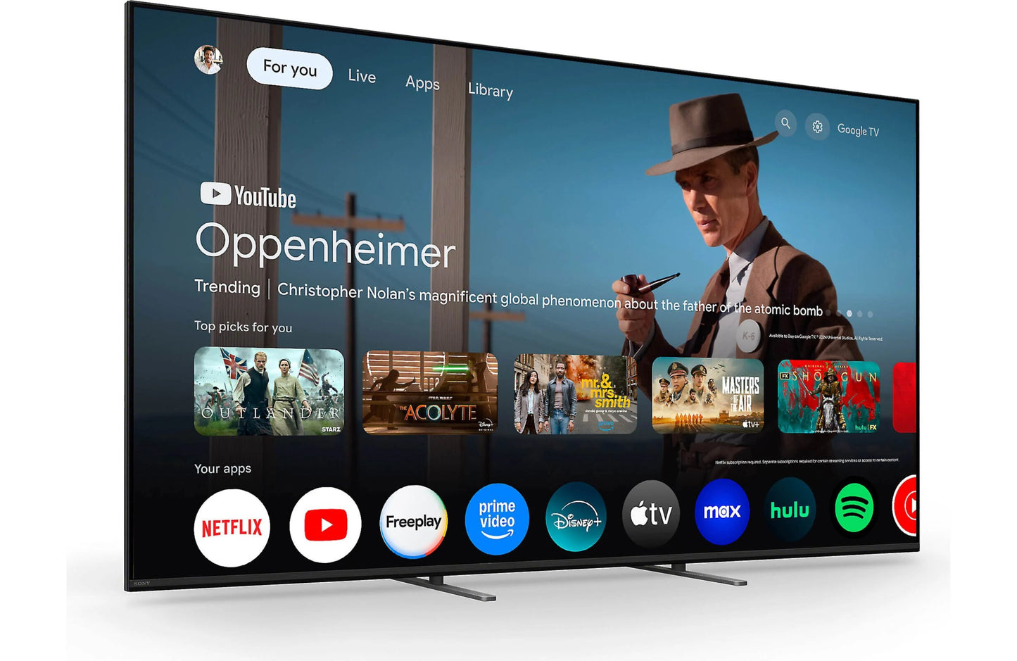 Sony BRAVIA 5 K65XR50 Mini LED 4K HDR Google TV (65") - electronicsexpo.com - Televisions
