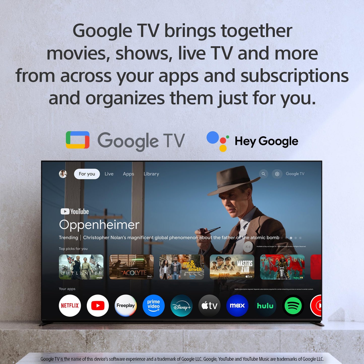 Sony BRAVIA 5 K98XR50 98" Mini LED 4K HDR Google TV - electronicsexpo.com - Televisions