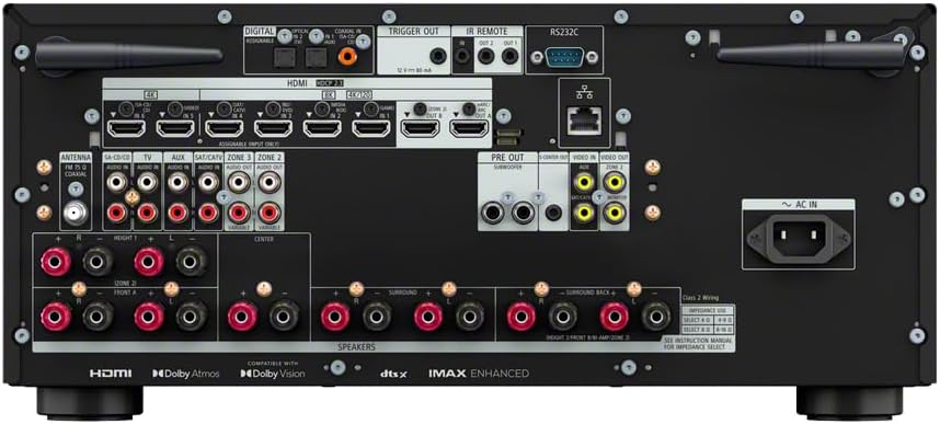 Sony ES STR - AZ3000ES 9.2 - Channel Home Theater Receiver with Dolby Atmos, Bluetooth, Apple AirPlay 2, and Google Cast - electronicsexpo.com - Home Theater Receivers
