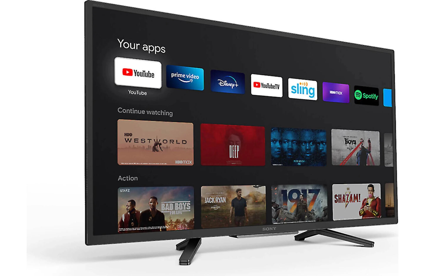 Sony KD-32W830K 32" Smart LED 720p HD TV with HDR - electronicsexpo.com-Televisions