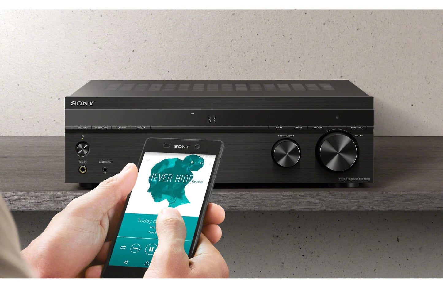 Sony STR - DH190 Stereo Receiver with Bluetooth - electronicsexpo.com - Home Theater Receivers