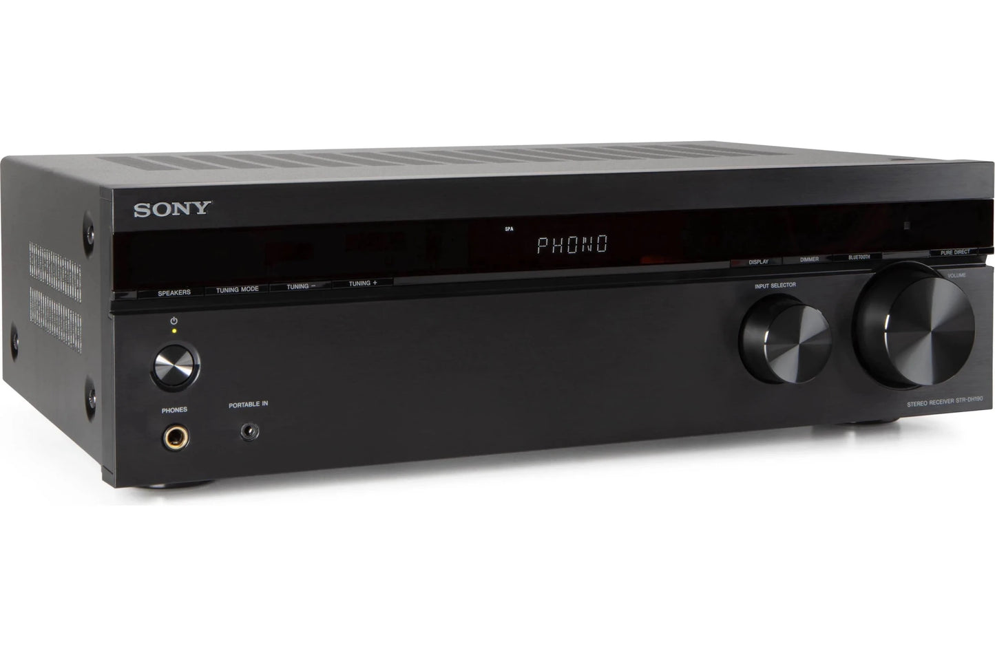 Sony STR - DH190 Stereo Receiver with Bluetooth - electronicsexpo.com - Home Theater Receivers