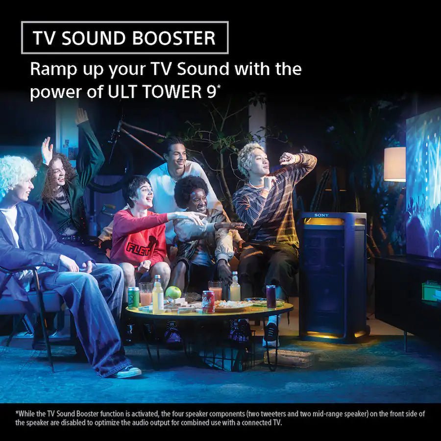 Sony ULT TOWER 9 Wireless Party Speaker (Black) - electronicsexpo.com - Bluetooth Speakers