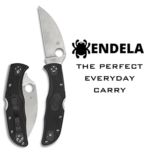 Spyderco Endela Wharncliffe Lightweight Knife with VG - 10 Stainless Steel and FRN Handle - electronicsexpo.com - Knives