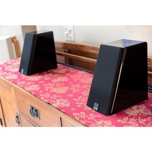 SVS Prime Elevation Speakers Pair Piano Gloss Black (Certified Refurbished) - electronicsexpo.com - Surround Speakers