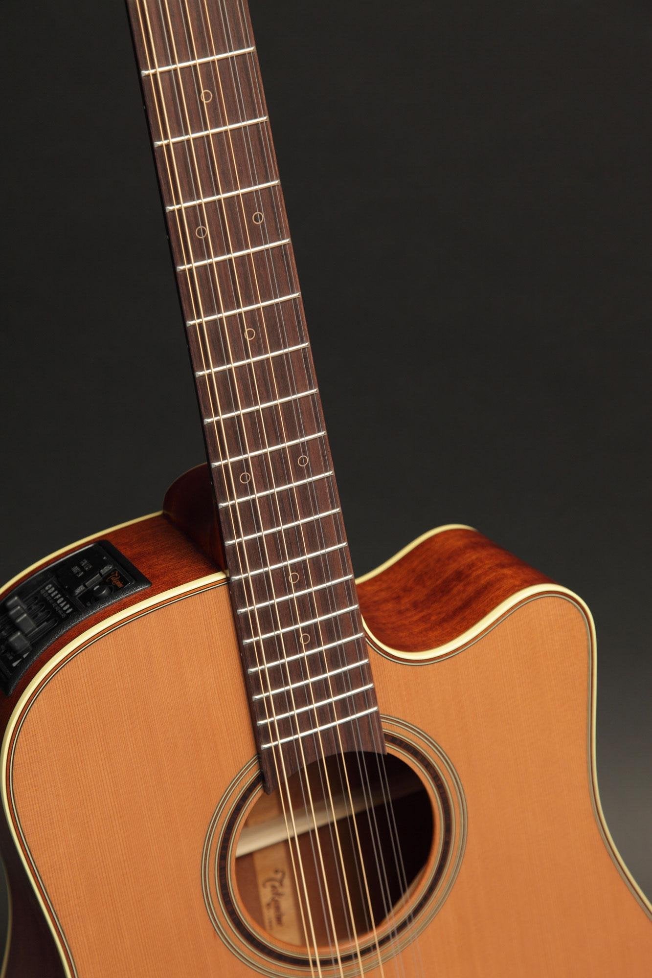 Takamine Pro Series 3 P3DC - 12 Dreadnought Body 12 - String Acoustic - Electric Guitar with Case (Natural) - electronicsexpo.com - Acoustic Guitars