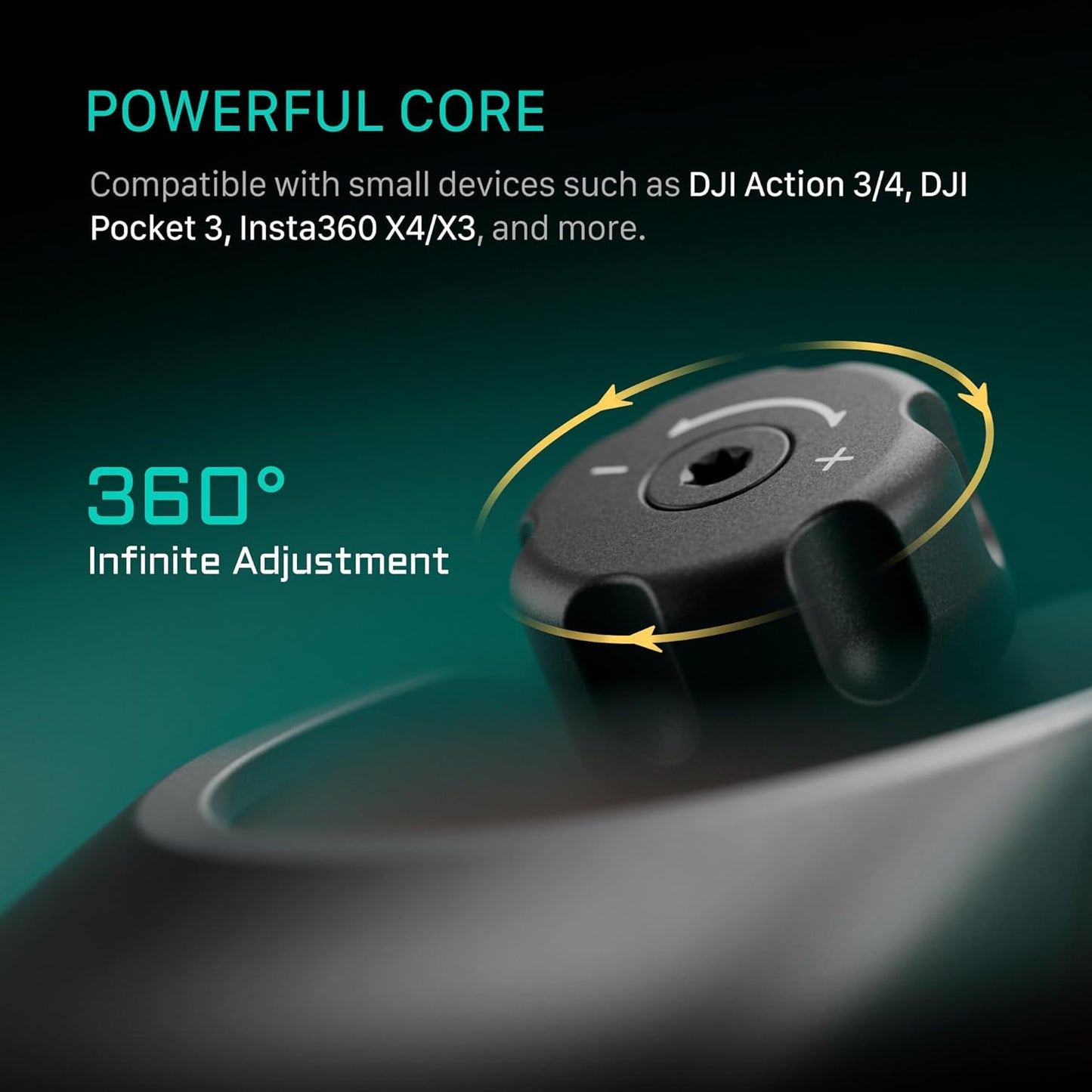 Tilta Hydra Alien Mini Electronic Suction Cup Kit Compatible with DJI Pocket 3, and Other Action cams/Smartphones - electronicsexpo.com - Camera Accessories