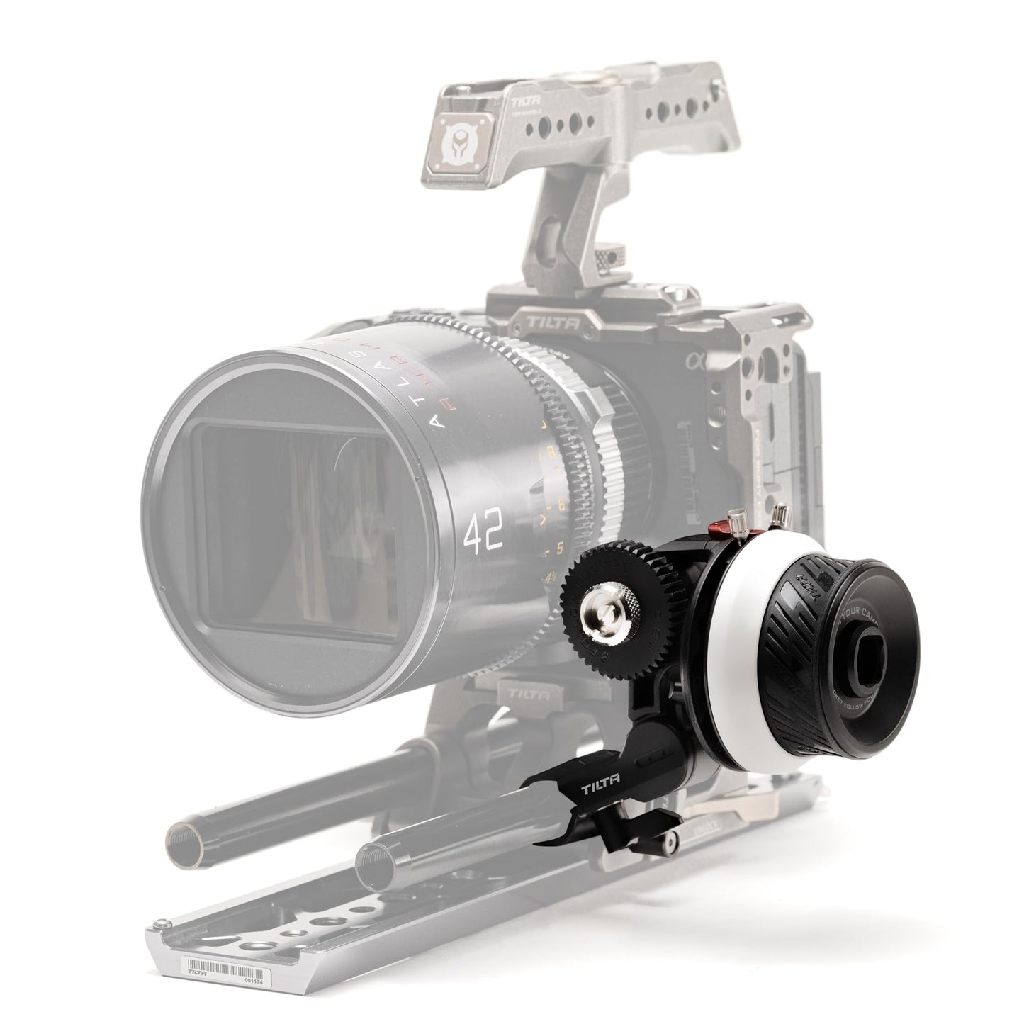 Tilta Pocket Follow Focus (FF - T07) Precise with A/B Stops, Fluid Damping, 15mm Rod Lightweight & Compact, Fits Most Cameras - electronicsexpo.com - Camera Accessories