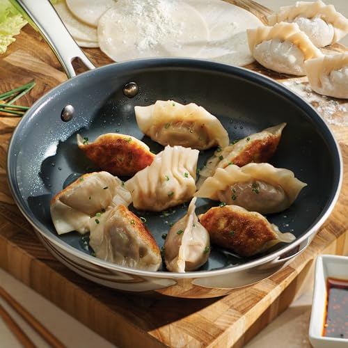 Tramontina Seattle 8" Tri - Ply Clad Stainless Steel Small Frying Pan - electronicsexpo.com - Frying Pans & Skillets