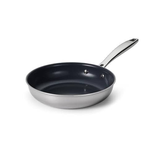 Tramontina Seattle 8" Tri - Ply Clad Stainless Steel Small Frying Pan - electronicsexpo.com - Frying Pans & Skillets