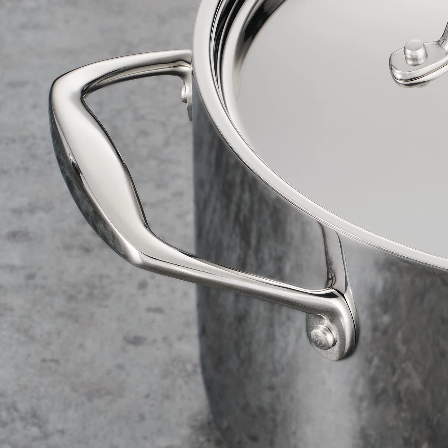 Tramontina Tri - Ply Clad Stainless Steel 3 - Quart Braiser Pan with Lid, Induction - Ready, Dishwasher - Safe, NSF - Certified, Made in Brazil - electronicsexpo.com - Sauce Pans & Sauciers